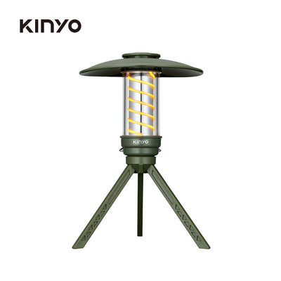 【KINYO】小燈塔百變螺旋露營燈 (CP-079) (七夕)