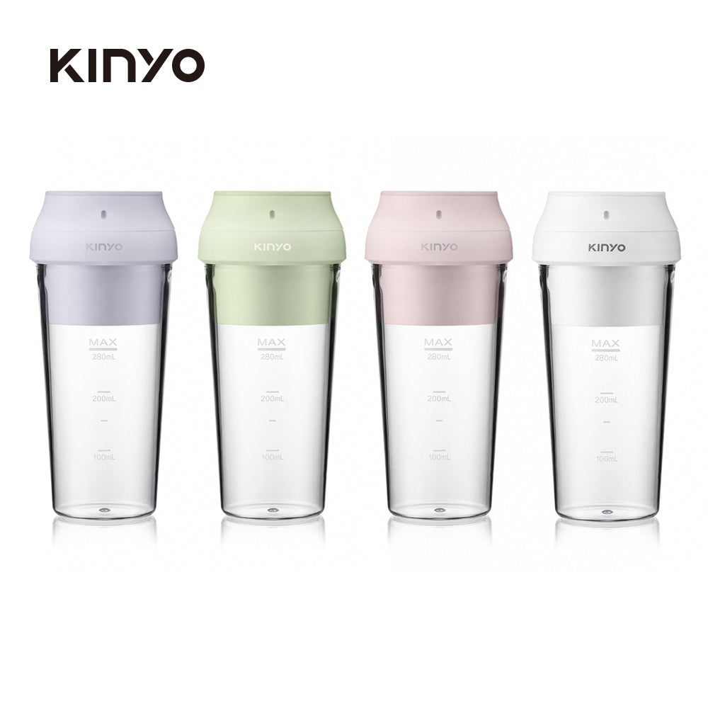 KINYO USB隨行杯果汁機280ml(JRU-6690)  (顏色隨機出貨)