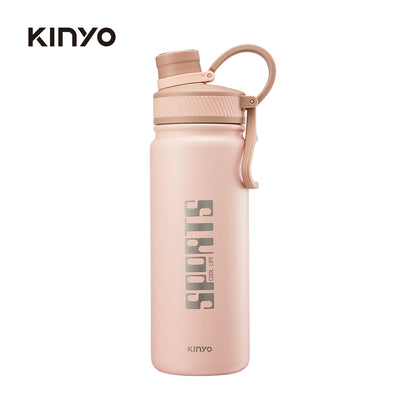 KINYO 304不鏽鋼吸管運動瓶 680ml