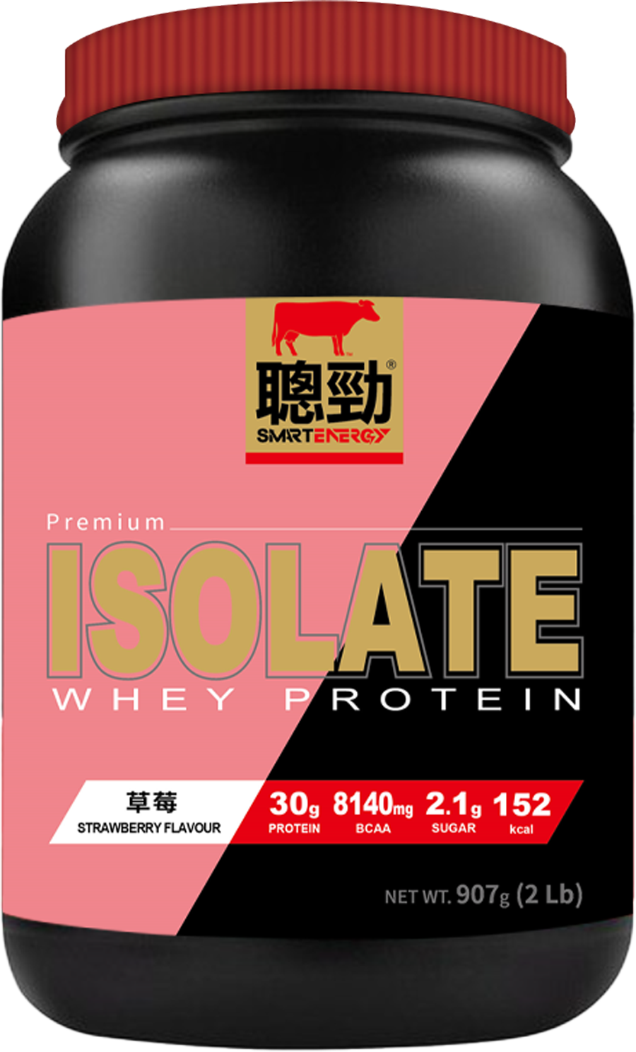 【紅牛】聰勁即溶分離乳清蛋白-(2磅)